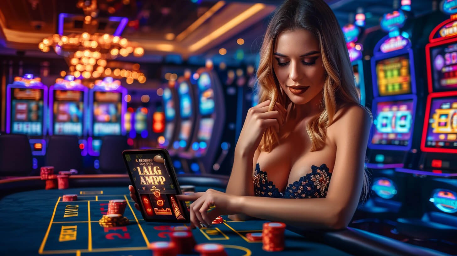 buffaloking Live Casino ကတ်ဂိမ်း Table ပတ်ဝန်းကျင် Baccarat Dealer